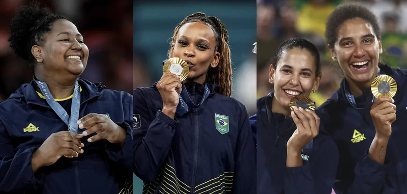 Mulheres do Brasil igualam o maior número de medalhas da história das Olimpíadas